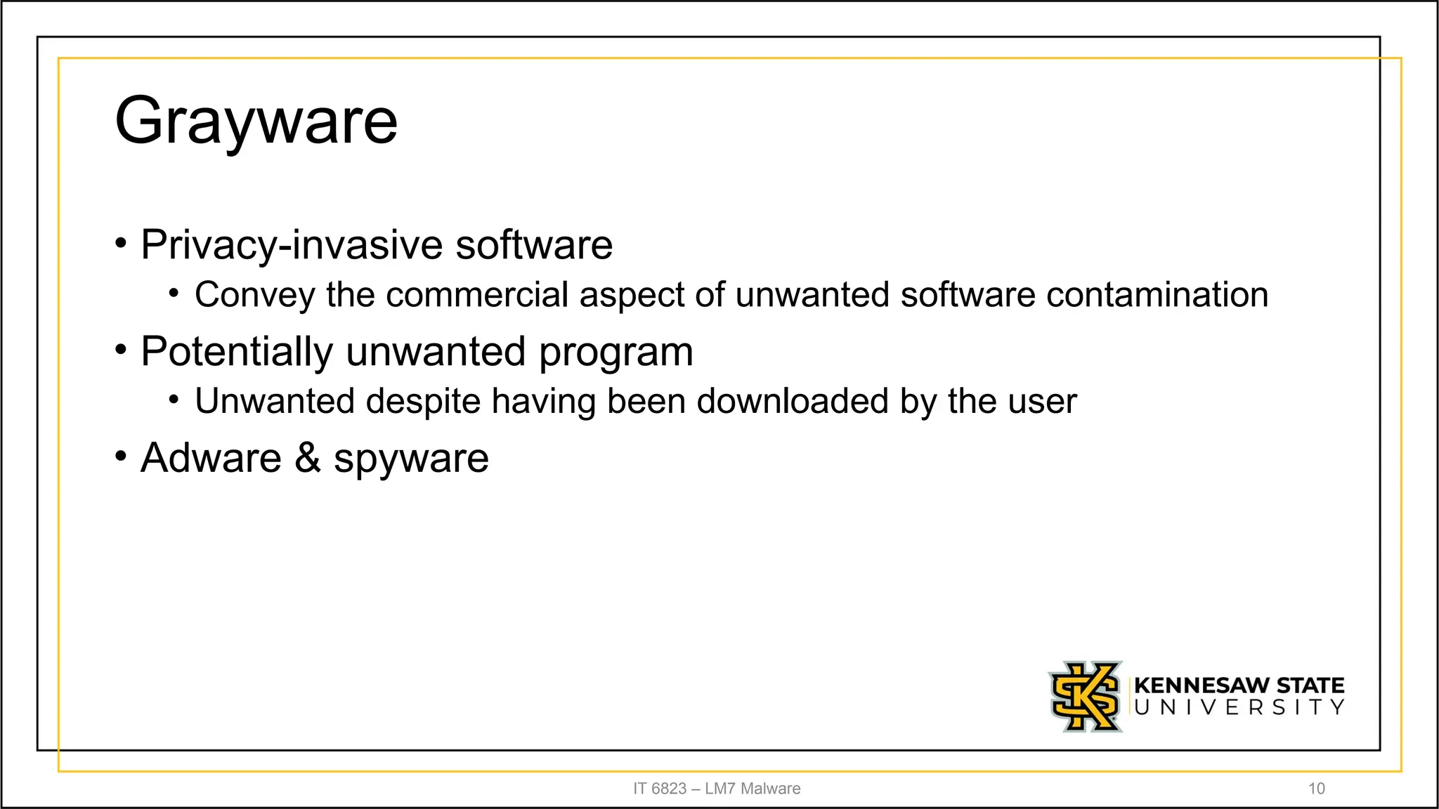 Computer security, or cybersecurity, is the practice of protecting ...