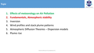 LM9 - Fundamentals, Atmospheric stability.pptx