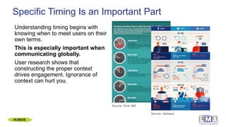 Specific Timing Is an Important Part
Understanding timing begins with
knowing when to meet users on their
own terms.
This ...