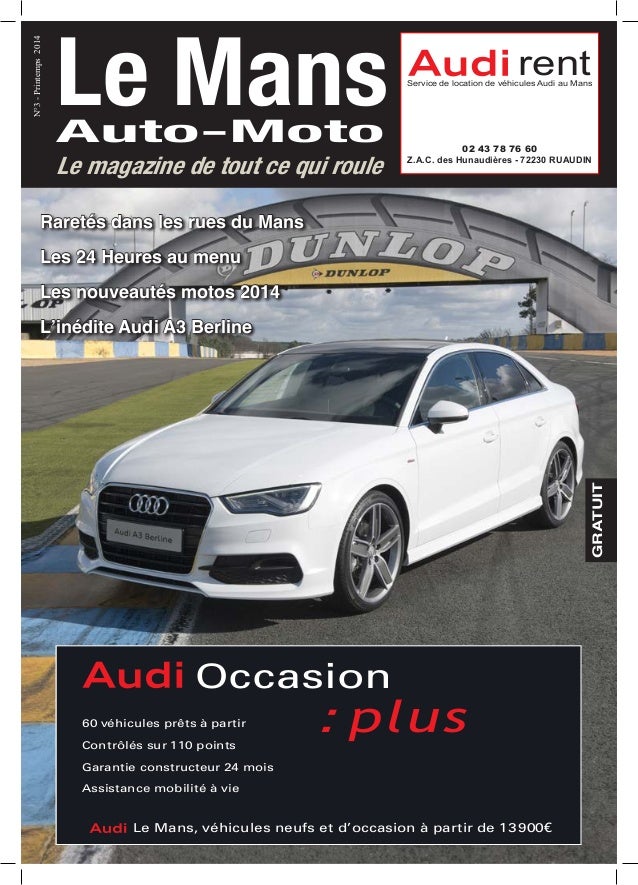 Le Mans Auto Moto Numero 3 Printemps 2014
