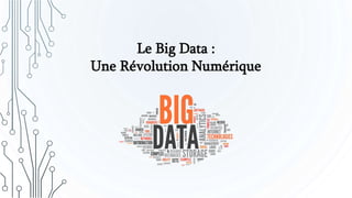 Le Big Data :
Une Révolution Numérique
 