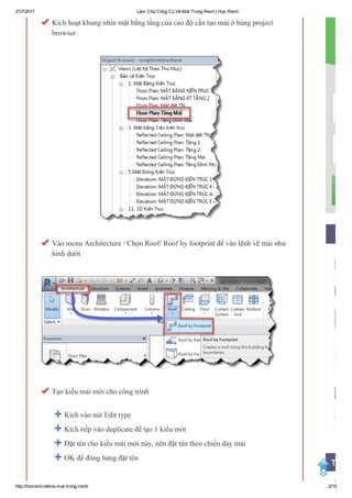 Bước đầu tiên: Chuẩn bị và thiết lập dự án trong Revit
