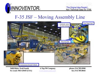  Forward Fuselage CG Load Bar