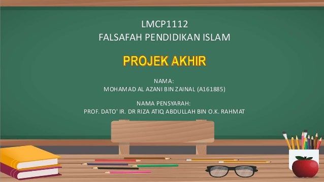 Lmcp1112 falsafah pendidikan islam a161885