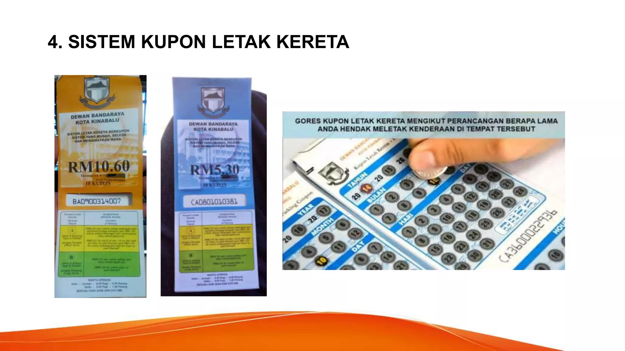 4. SISTEM KUPON LETAK KERETA