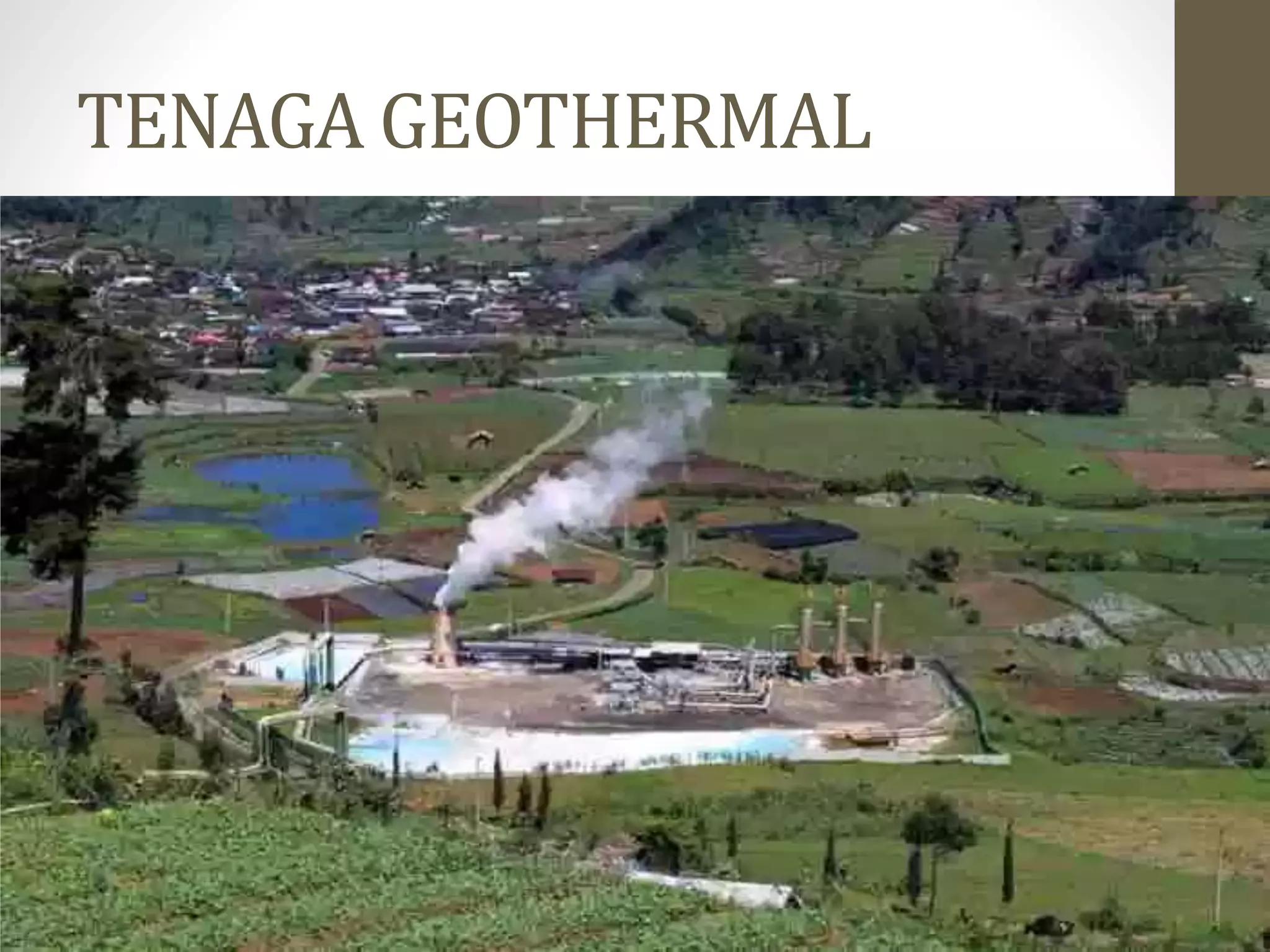 TENAGA GEOTHERMAL