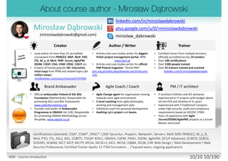 M00 - Course introduction 10/11 10/194
 