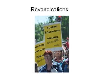 Revendications
 