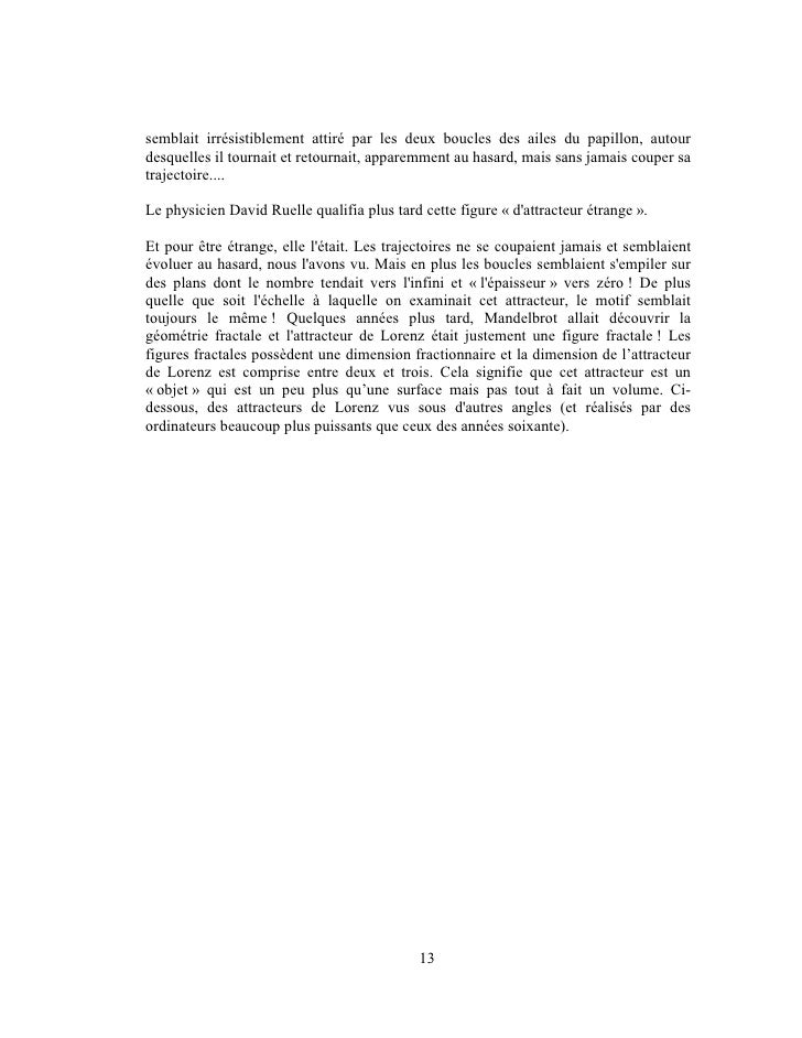 éLéMents Sur La ThéOrie Du Chaos éLéMents Sur La ThéOrie Du Chaos