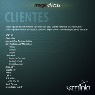 Laminin Magic Effects 2012