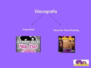 Discografia



Party Rock            Sorry for Party Rocking
 