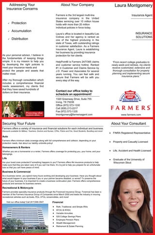 Farmers Brochure