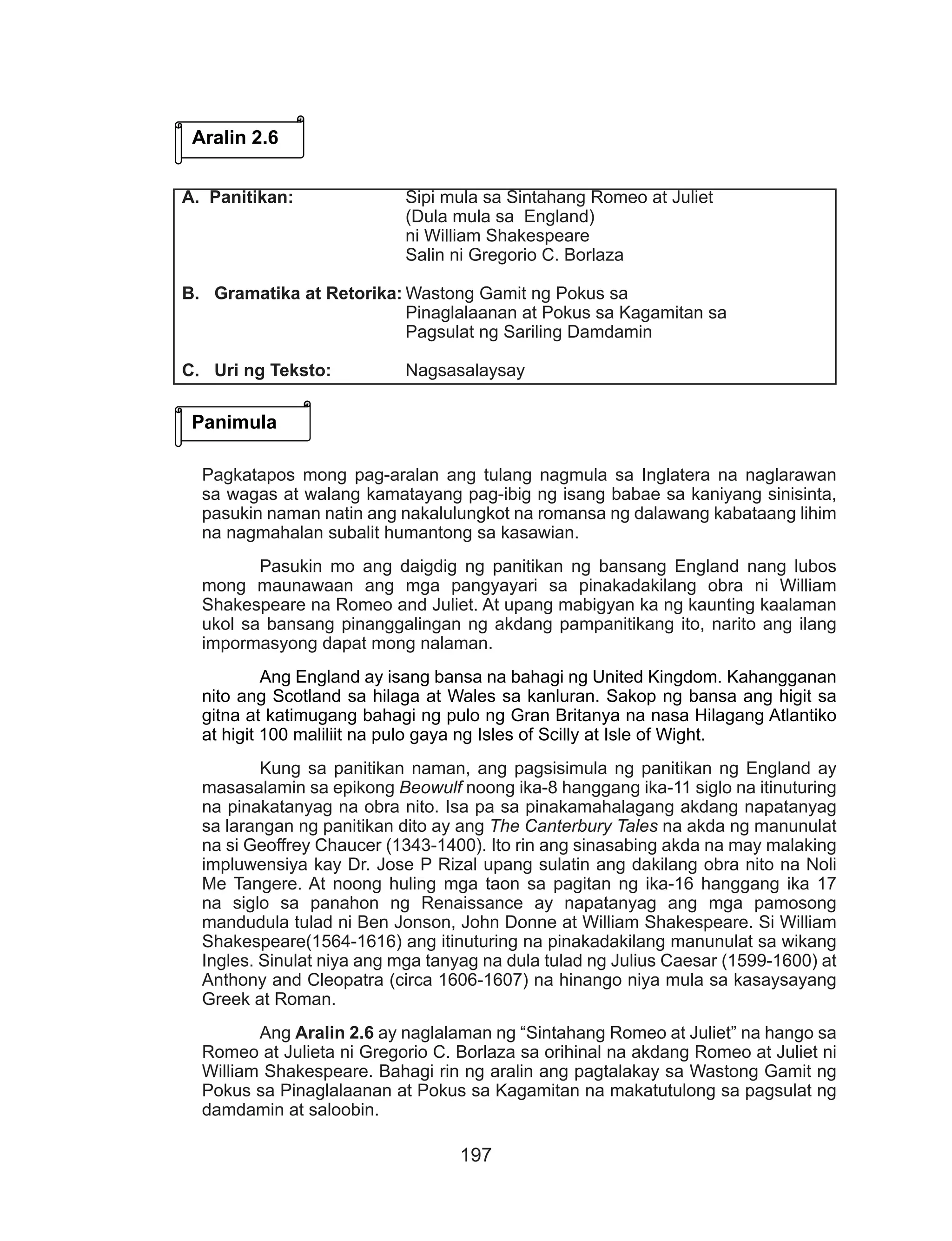 LM Filipino Grade 10 Quarter 2 | PDF