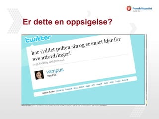 Er dette en oppsigelse? 