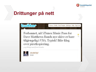 Drittunger på nett 