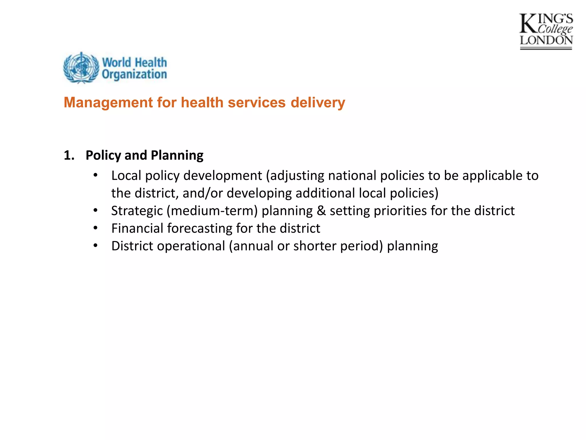 Hospital management and service improvement presentation - low and ...
