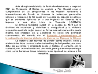 3
Mariela Molero / Todos los
derechos reservados.
 