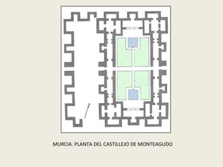 MURCIA. PLANTA DEL CASTILLEJO DE MONTEAGUDO