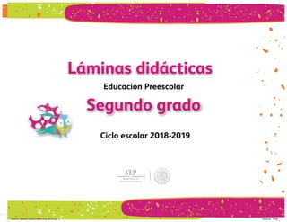 Láminas didácticas
Segundo grado
Educación Preescolar
Ciclo escolar 2018-2019
INDICE LÁMINAS DIDACTICAS 2018-2019.indd 5 22/05/18 14:59
 