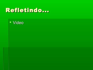 Refletindo...

  Video
 
