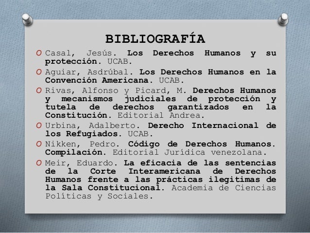 Clases Derechos Humanos UJAP