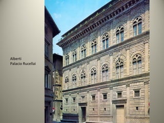 Alberti
Palacio Rucellai