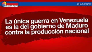 Escasez y destrucción productiva en Venezuela