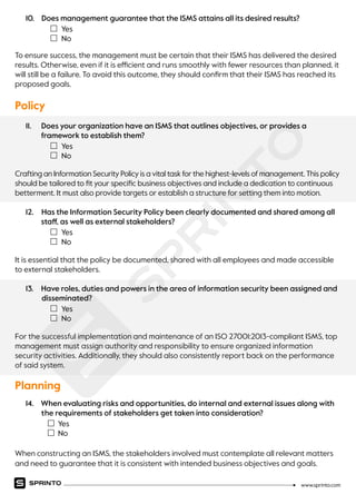 Isms Performance Report LM ISO 27001 2022 Gap Analysis -Template | PDF