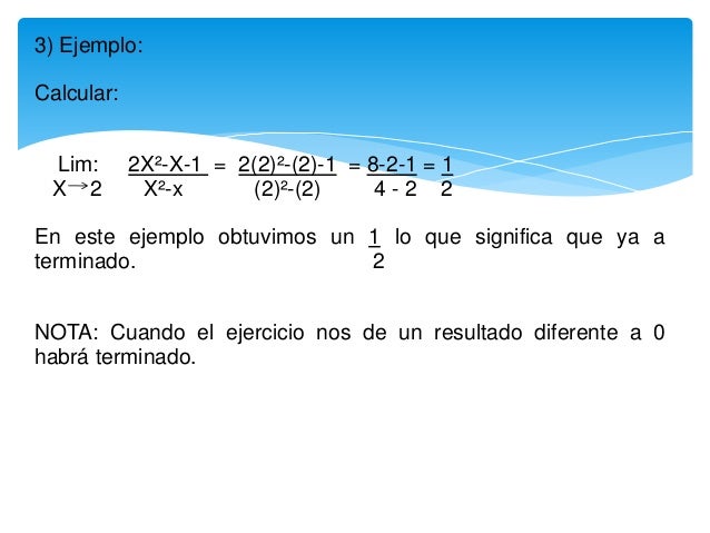 Límite por Aproximación