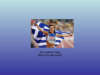 Ein sauberer Sieg
Macht uns alle stolz!!!
 