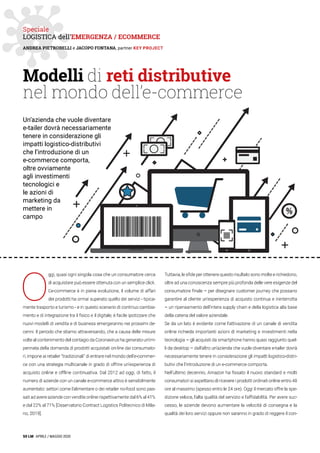Modelli di reti distributive nel mondo dell'e-commerce
