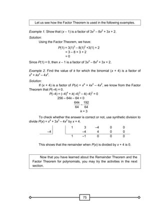 Grade 10 Math Module (1st Quarter) | PDF