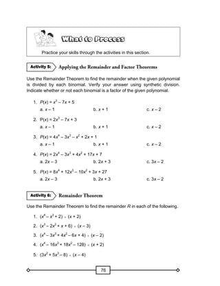 Grade 10 Math Module (1st Quarter) | PDF