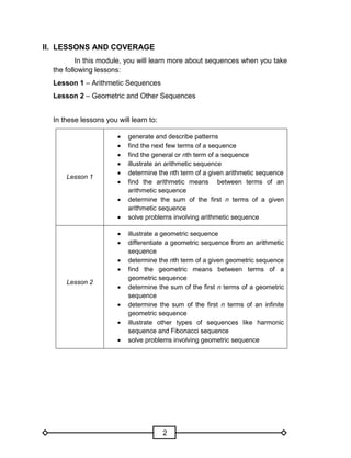 MATH GRADE 10 LEARNER'S MODULE | PDF