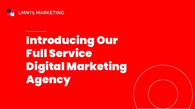 Introducing Our
Full Service
Digital Marketing
Agency
 