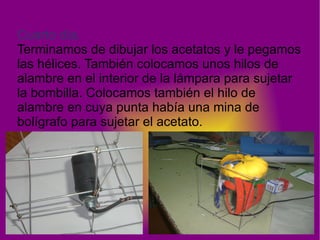 Mina de bolígrafo gastado.