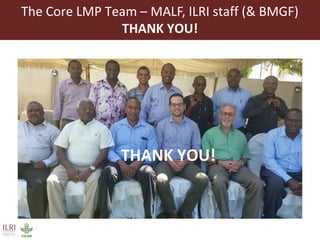 Using the Livestock Master Plan (LMP) process to influence pro-poor livestock development in Ethiopia and Tanzania