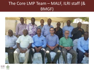 Stakeholder roles in the Tanzania Livestock Master Plan (LMP) process