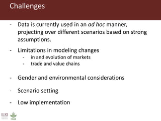 LMP process and its support for the incorporation of livestock in NAIPs