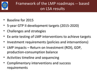 Livestock Master Plan: Roadmaps for Growth and Transformation (2015-2020)