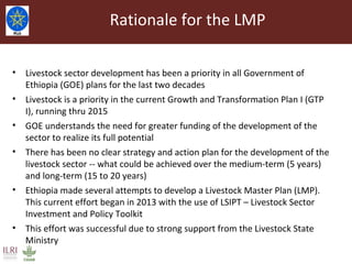 Livestock Master Plan: Roadmaps for Growth and Transformation (2015-2020)