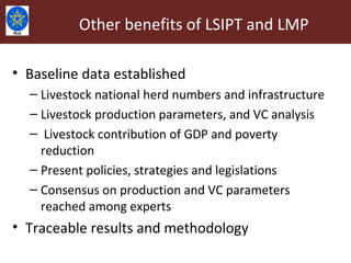 Livestock Master Plan: Roadmaps for Growth and Transformation (2015-2020)