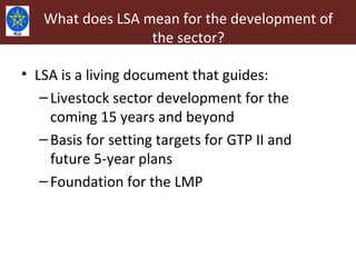 Livestock Master Plan: Roadmaps for Growth and Transformation (2015-2020)