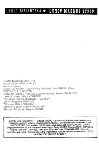 Lms   746 - mister no - ritualni ples