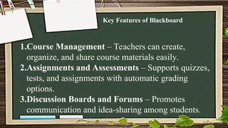 LMS - blackboard.ppt learning management | PPT