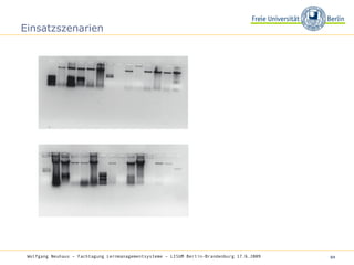 Einsatzszenarien Wolfgang Neuhaus – Fachtagung Lernmanagementsysteme – LISUM Berlin-Brandenburg 17.6.2009   