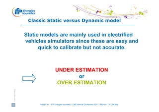 Li-ion into EV Simulator - LMS Conference 2011 Oral Presentation | PDF