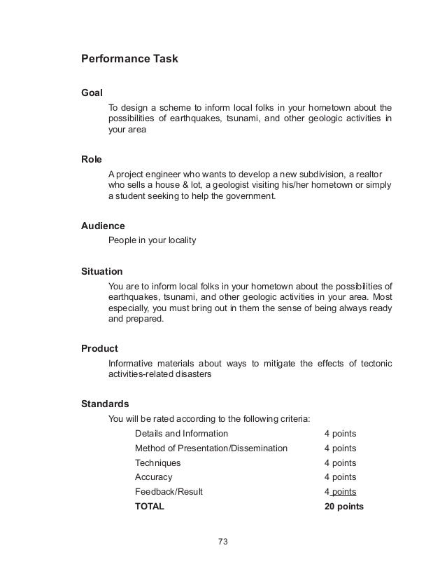 SCIENCE GRADE 10 LEARNER'S MODULE