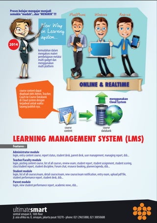 Learning Management System (LMS) for eLearning support