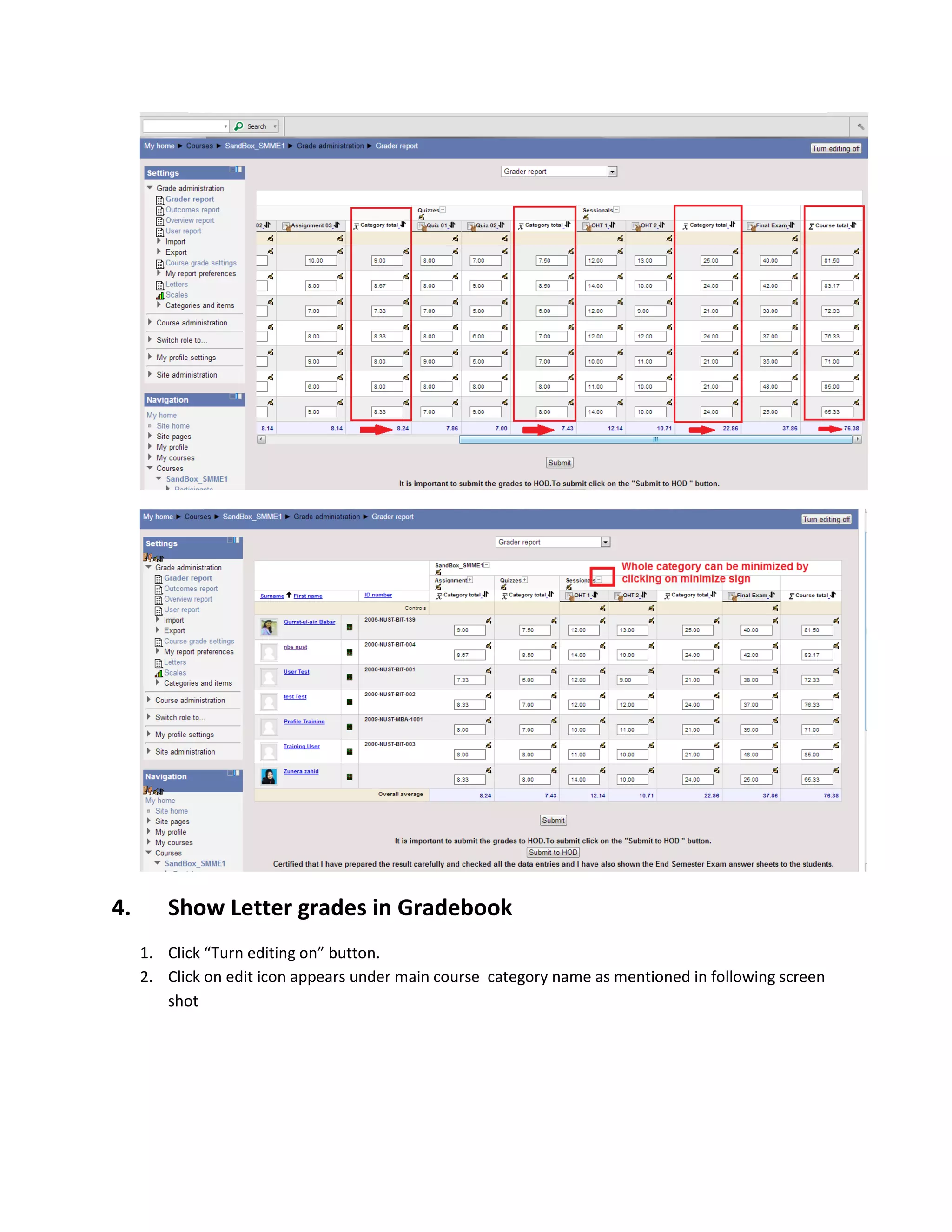 Lms gradebook manual | PDF